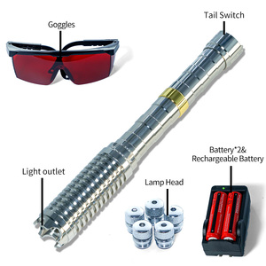 Professionele Blauwe Laserpointer Met 5-In-1 Optisch Systeem | High-Power Beam Voor Geavanceerde Toepassingen - Product Image 4