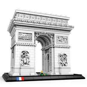 Reobrix 66024 Série Architecture Mondiale Arc <span class=keywords><strong>de</strong></span> Triomphe 3395 Pièces Briques Modè<span class=keywords><strong>le</strong></span> <span class=keywords><strong>de</strong></span> Construction Jouet Éducatif Cadeau <span class=keywords><strong>de</strong></span> Fête - Product Image 1