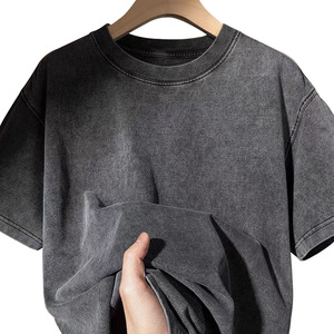 T-shirt col rond pour homme sur mesure, production en petites séries, OEM ODM, traitement de tricotage basé sur des échantillons, marque Xirendier - Product Image 4