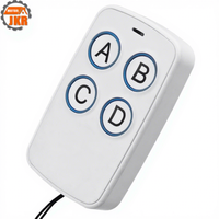 Vente en gros 433MHz 4 boutons télécommande chaude porte de garage émetteur code duplicateur capable de réception multiple