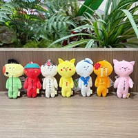 Pendentif Yukio Ugly Doll, best-seller, style japonais, peluche, personnage de dessin animé original, breloque de sac unisexe, 14 ans, polyester, 10 cm