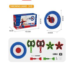 Nuevo Juego de Tiro al Blanco con Hacha - Marco de Acero Resistente de 1.5 m de Altura - Incluye 8 <span class=keywords><strong>Hachas</strong></span> para <span class=keywords><strong>Lanzar</strong></span> - Product Image 3