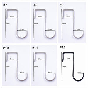 <span class=keywords><strong>Crochet</strong></span> plat <span class=keywords><strong>en</strong></span> tube carré <span class=keywords><strong>en</strong></span> <span class=keywords><strong>forme</strong></span> <span class=keywords><strong>de</strong></span> <span class=keywords><strong>S</strong></span> <span class=keywords><strong>en</strong></span> acier inoxydable <span class=keywords><strong>Crochet</strong></span> <span class=keywords><strong>métallique</strong></span> antirouille et résistant à la corrosion <span class=keywords><strong>Crochet</strong></span> mousquetons pour support <span class=keywords><strong>de</strong></span> stockage - Product Image 5
