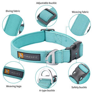 Hot Sale Grote Tactische Pet Kraag Voor Outdoor Walking Luxe Polyester Zachte Voering Gewatteerd Met Heavy Duty Lint Decoratie - Product Image 4