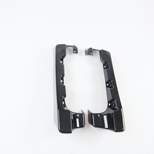 Extensions de sacoche dure noire à double coupe de 4 pouces pour <span class=keywords><strong>Harley</strong></span> Touring Models1994-2013 vente directe d'usine - Product Image 3