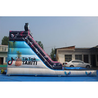 Glissière d'eau gonflable de boule utilisée par noce Offre Spéciale avec des adultes de piscine montant les jeux mécaniques gonflables de machine