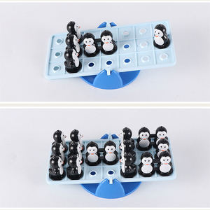 Jeu de balançoire Pingouin Canard pour Enfants, Apprentissage STEAM, Motricité Fine, Coordination Oeil-Main, Jouet de Société Familial, Cadeau - Product Image 2