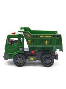 MOTOPLAY ARMY DUMPER Equipado con un imponente camuflaje verde, este dumper resistente está diseñado para terrenos difíciles. - Product Image 4