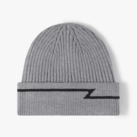 Haute qualité en gros hiver doublé polaire crâne Beanie épais chaud bonnet tricoté pour les femmes motif de Camouflage personnalisé