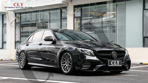 Kit de carrosserie pour Mercedes 2017 — 2019 <span class=keywords><strong>classe</strong></span> <span class=keywords><strong>E</strong></span> W213, mise à niveau E63S <span class=keywords><strong>Amg</strong></span> 1:1, pare-boue de protection arrière avec embouts, offre spéciale - Product Image 6