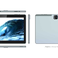 Tablet Anak 2-in-1 Pabrik ODM E10 10.1 inci Android 13 3+32GB WiFi 4G LTE, Tablet Edukasi dengan Fungsi Telepon, Elektronik Pintar Anak