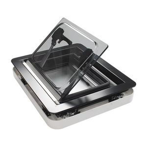Ventana para <span class=keywords><strong>caravana</strong></span>/RV MAYGOOD negra de 900x550 mm con marco de aluminio y <span class=keywords><strong>mosquitera</strong></span> - Product Image 6