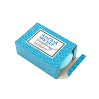 Boîte à savon haut de gamme en pâte recyclée, compostable, format voyage, pour savon solide/liquide et articles de toilette