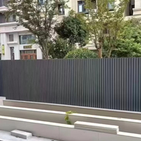 Panneau mural 3D imperméable en WPC pour l'extérieur, résistant à l'humidité et aux moisissures, résistant au feu, panneau d'art mat pour hôtel et maison, mur extérieur