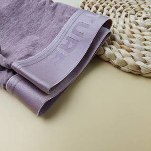 Calzoncillos Bóxer de Hombre con Logotipo Personalizado, Elásticos, de Punto, Clásicos, con Bolsa en U, Antibacterianos, Transpirables, de Secado Rápido, de Spandex/Algodón - Product Image 4