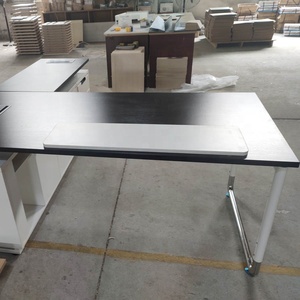 <span class=keywords><strong>BERSON</strong></span>-Mesa de lectura para ordenador, escritorio de oficina, patas de marco de escritorio de un solo asiento, barato - Product Image 5