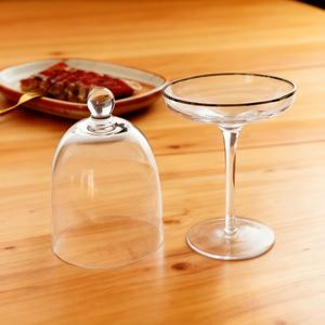 Exhibidor <span class=keywords><strong>de</strong></span> Postres <span class=keywords><strong>de</strong></span> Vidrio Personalizado con Tapa <span class=keywords><strong>de</strong></span> Domo, Transparente, Sin Plomo, Azucarero <span class=keywords><strong>de</strong></span> Vidrio Personalizado, Tarro para Dulces - Product Image 3