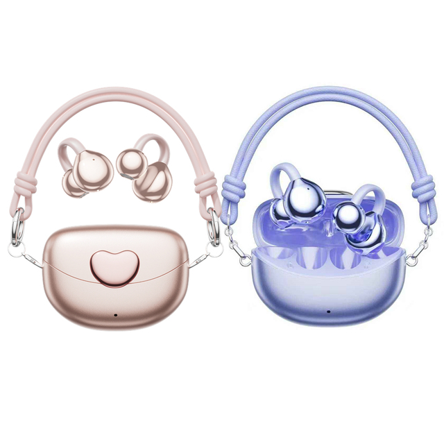 Free Sample NEEXXT M106 Heart Bag Design Wireless Earphones for Waterproof HD Voice Calling Touch Control