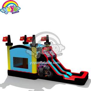 28ft <b>Inflatable</b> <b>Car</b> Theme Wet Combo Racing <b>Car</b> Prints Commercial Grade PVC Backyard Pool Parties - Product Image 3