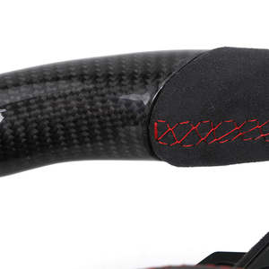 Alcantara Grip Carbon Fiber <strong>LED</strong> Illuminated Steering Wheel for Audi A3 A4 A5 A6 B7 8V B9 S3 S4 S5 RS3 RS4 RS5 RS6 <strong>RS7</strong> C7 C8 Q5 - Product Image 6