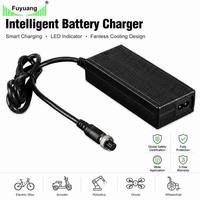   Chargeur de batterie CE PSE Li-ion LiFePO4 Plomb-acide 42V 54.6V 58.4V 67.2V 84V pour Vélo Électrique, Trottinette, Moto 36V 48V 60V 72V