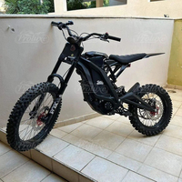 Moto électrique tout-terrain 72V sans balais à disque, en alliage d'aluminium forgé, pour moto tout-terrain, empattement 1255mm, modèle 2026
