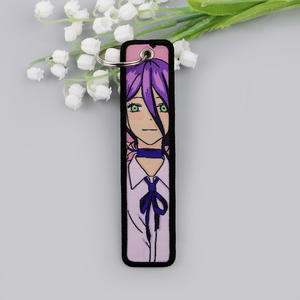 Llavero con Cordón y Estampado de Anime Japonés Chain Saw <span class=keywords><strong>Man</strong></span>, para Control de Acceso, Certificado de Oficina, Adornos Colgantes, Rectángulo de Tela - Product Image 4