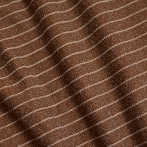 Geborsteld Stretch Fijne Strepen Interlock <span class=keywords><strong>Fleece</strong></span> Stof 100% Polyester Garen Geverfd Massief Geverfd Anti-Uv Winddicht Dubbelzijdig Super - Product Image 1