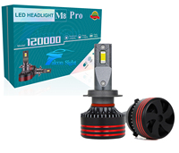 Phares LED de voiture Falconsight FCC M8pro 20000lm à faisceau haut et bas H4 H1 H3 6000k 9005 9012 130W Super Lumineux – Meilleur Prix