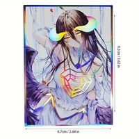 Desain gratis kartu Tcg langka holografik warna penuh berbagai lapisan permukaan pemrosesan Manga seri perdagangan bisbol
