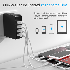 Kho Hàng Nhật Bản Bộ Sạc Tường Nhiều Cổng Có Thể Gập Lại Bộ Sạc Du Lịch Được Chứng Nhận PSE <span class=keywords><strong>24W</strong></span> Tương Thích Với iPhone <span class=keywords><strong>iPad</strong></span> Samsung Galaxy - Product Image 3