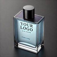 Eau de Cologne aux Phéromones Unisexe Personnalisée de Luxe Haute Qualité pour Homme, Marque Blanche Bleu Clair, Parfum pour Homme