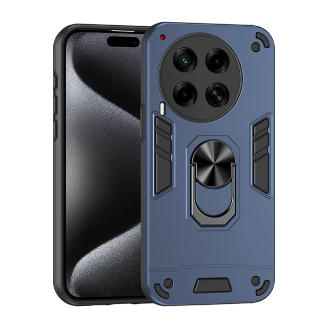 TPU PC Shockproof Ring Stand Holder Phone Case for Tecno Camon 30 4G Pova 6 Pro Note 40 Pro S23 Plus GT20 Pro