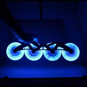 Roue flash LED 80mm 76mm 72mm 70mm 68mm 64mm pour patins à roues alignées 90A pour adultes enfants <span class=keywords><strong>SEBA</strong></span> RB <span class=keywords><strong>Roller</strong></span> Wheels - Product Image 5