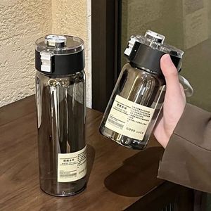 Plastic Water Bottle 1000ml With Tea Infuser Portable Travel Use - Product Image 1
