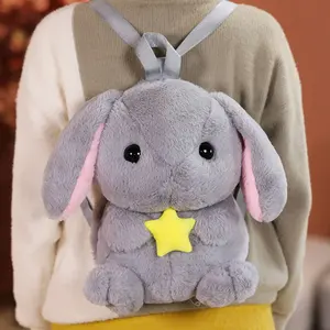 Ransel Boneka Kelinci, Ransel Boneka Kelinci Lop Besar Boneka Kelinci, Hadiah Terbaik 38Cm