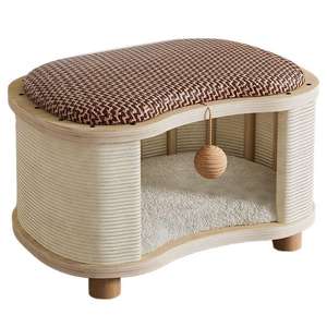 Dual-Purpose Four Seasons Universal Cat Nest Fezes Quente para Inverno e Verão para Animais de Estimação Sentados na Sala de Estar <span class=keywords><strong>Pet</strong></span> House - Product Image 1