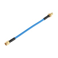 Conector SMA Macho a SMA Hembra de 150 mm, Fabricantes de Conectores de Panel, Cable Coaxial RF Semiflexible RG402 de 0.141''