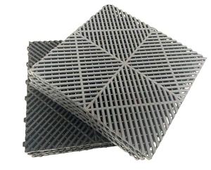 Carreaux de sol de garage à emboîtement en PVC Tapis de carrelage de sol de garage antidérapant - Product Image 4