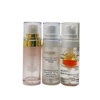 En stock bouteille de mélange d'huile de poudre à double chambre mélange deux-en-un avec pompe séparation de la poudre d'eau poudre lyophilisée
