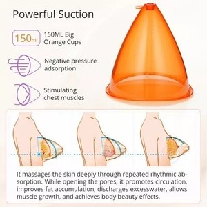 Top vente 150ML agrandissement du sein bout à bout amélioration Machine pompe noël dispositif de thérapie sous vide pour la beauté et les soins personnels - Product Image 5