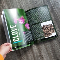 Impression de livret de catalogue de brochures de Magazines bon marché de haute qualité