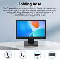 Écran tactile capacitif FHD 15,6 19,5 21,5 pouces, écran tactile résistif 23,8 27 pouces, écran d'ordinateur industriel avec HD VGA USB