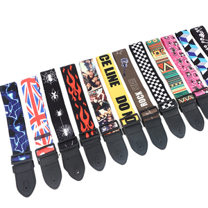 Sangle <span class=keywords><strong>de</strong></span> guitare en gros pour guitare folk, basse et guitare électrique, personnalisable, multifonctionnelle, avec cordon <span class=keywords><strong>de</strong></span> suspension - Product Image 1