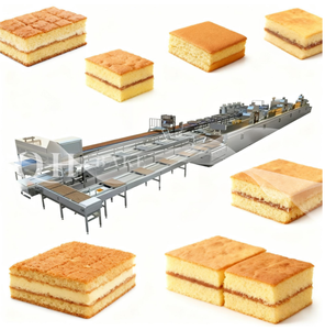 Máy làm bánh tự động bánh sandwich cốc bánh nướng máy sản xuất thương mại dây chuyền nhà máy giá - Product Image 1