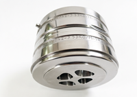 Matrice d'extrusion en aluminium de haute précision, moule d'extrusion de profilés en aluminium à cavité personnalisée pour profilés en aluminium à rainures dentées
