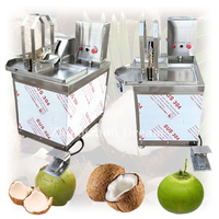 Machine automatique pour défibreur de noix de coco, machine à couper les noix de coco fraîches vertes, machine à couper les noix de coco jeunes en deux moitiés