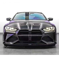 Bumper Mobil Semi Karbon Fiber untuk BMW G80 G82 G83 M3 M4 Modifikasi Auto Bumper Depan