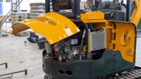 2023 1ton, Machine à creuser, compacteur, Mini, Bagger, Micro, mini, pelles