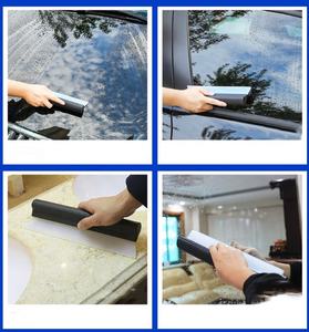 ที่ปัดน้ำฝนกระจกหน้ารถยนต์ซิลิโคนแบบนิ่มใบปัดน้ำฝนสำหรับกระจกหน้าต่างอุปกรณ์ทำความสะอาดฝักบัว - Product Image 5